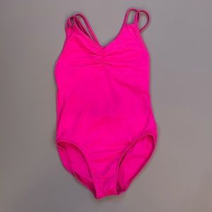 Bright pink motionwear leotard!! size PA/XS